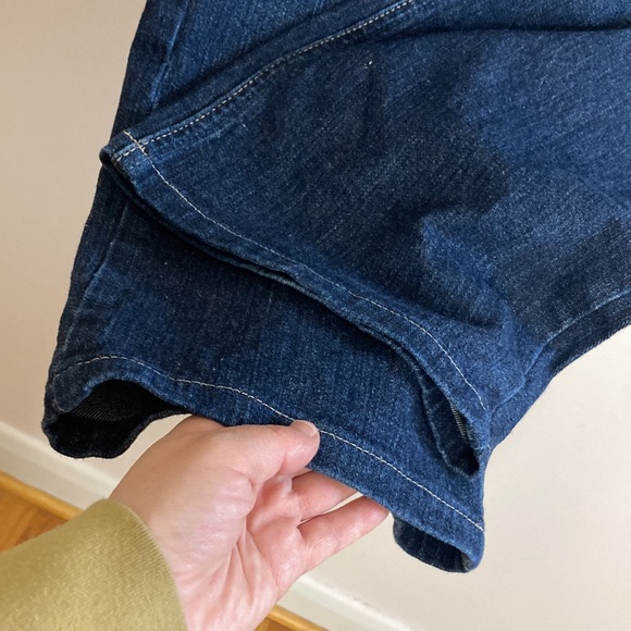 Ariat Jeans Mens 40 x 29 Blue M5 Straight Fit Leg Legacy Workwear HEMMED - Picture 8 of 14